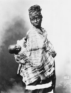 Senegalska Matka i Dziecko, ok. 1900